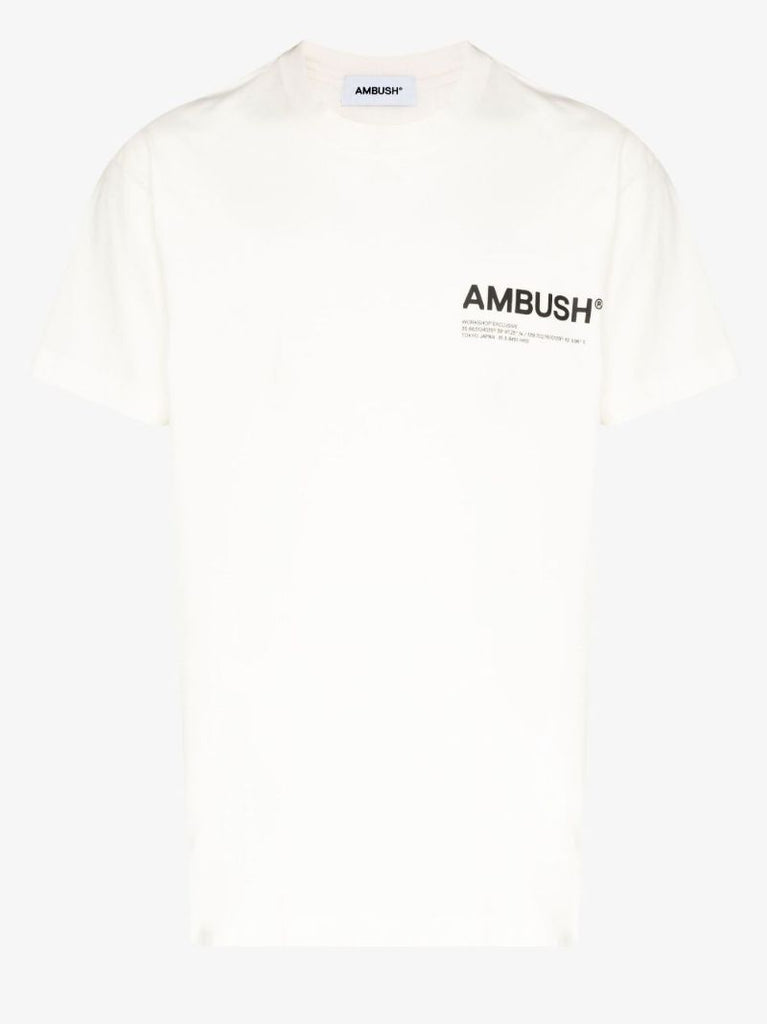 Ambush Jrsy Wrkshp Ss Tshrt Whte