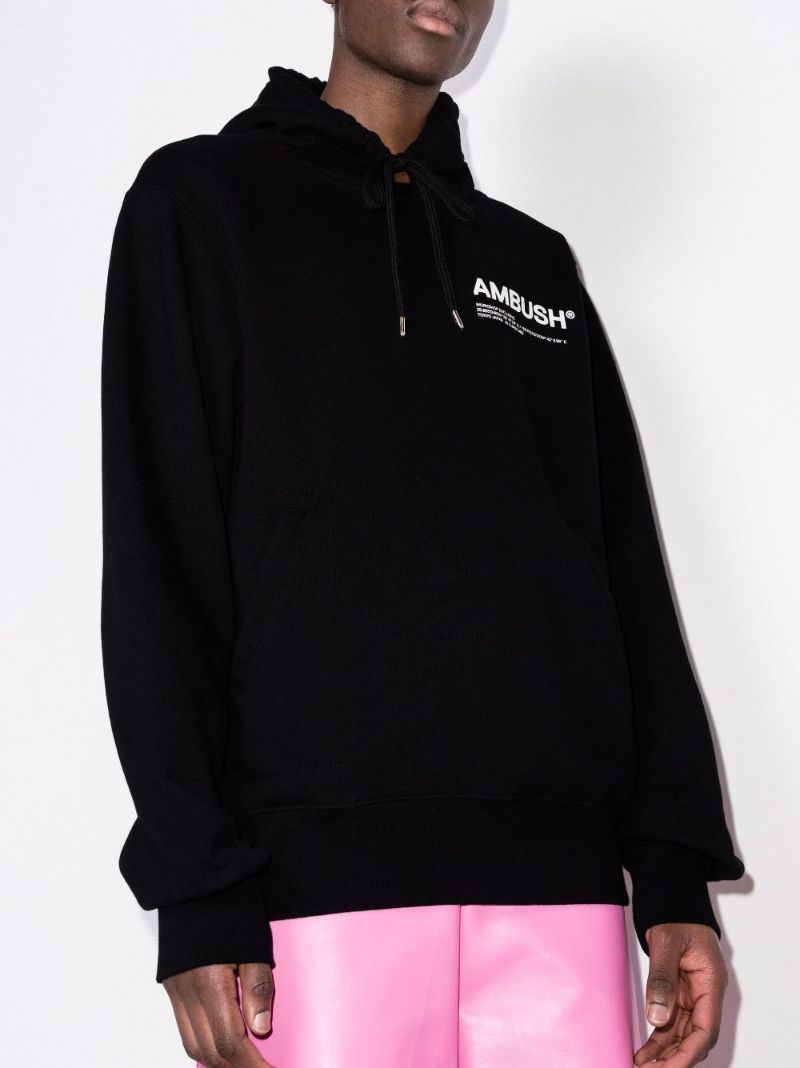 Workshop Logo Cotton Hoodie