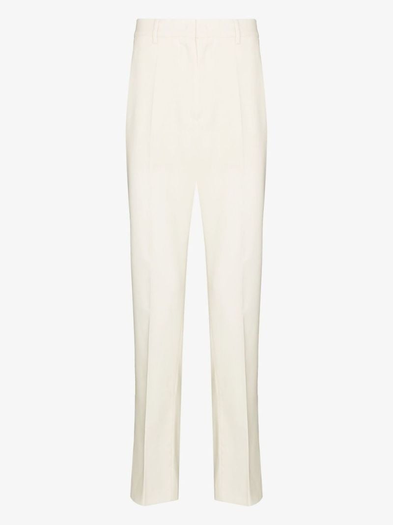 Slim-cut Tailored Trousers