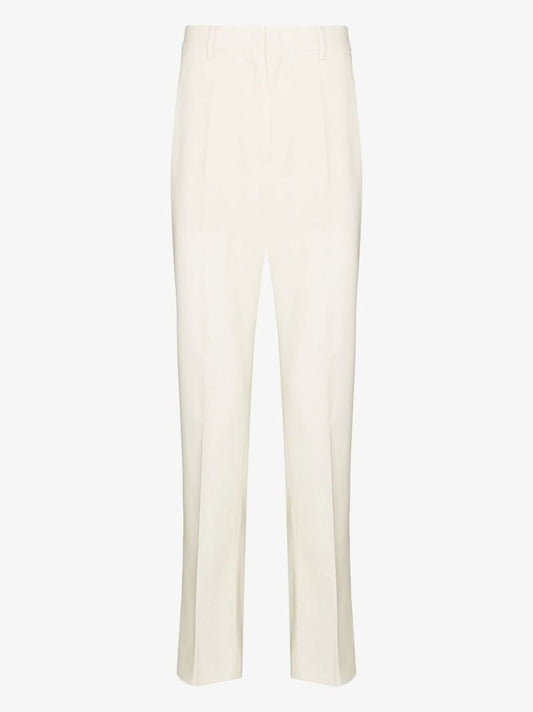 Slim-cut Tailored Trousers