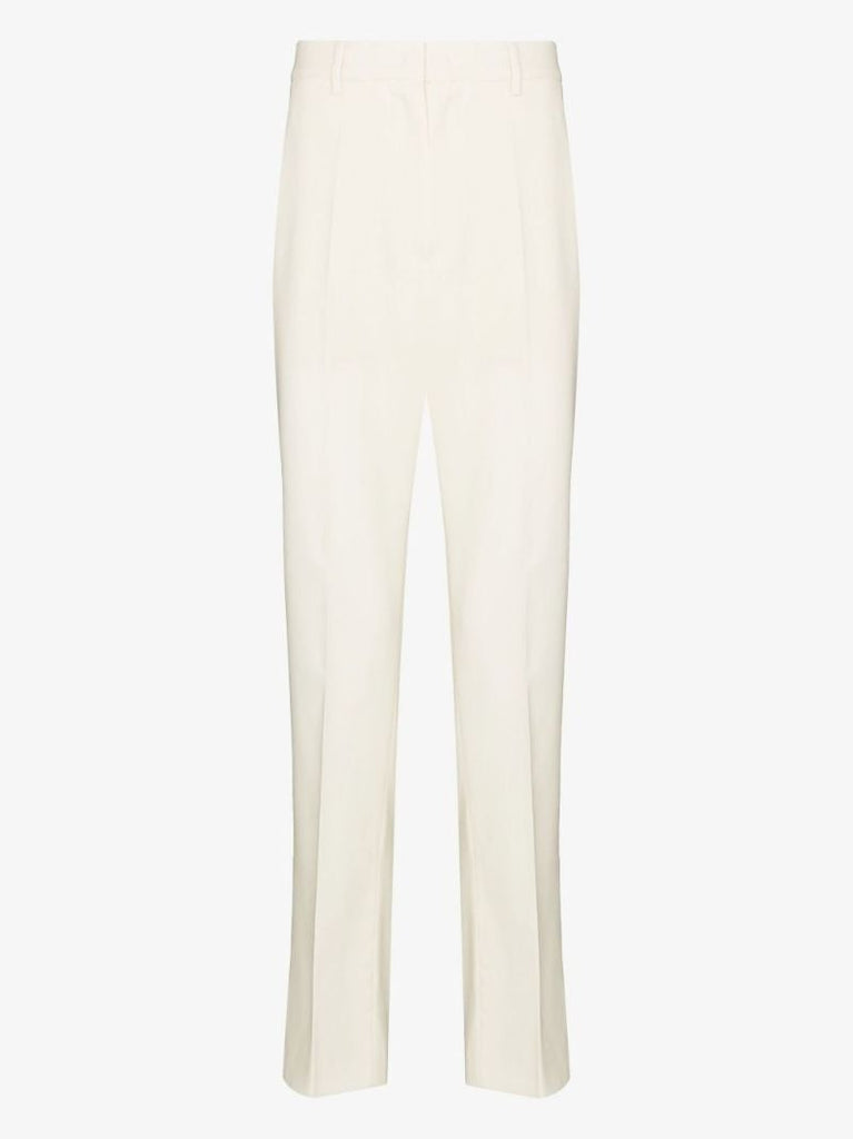 Slim-cut Tailored Trousers