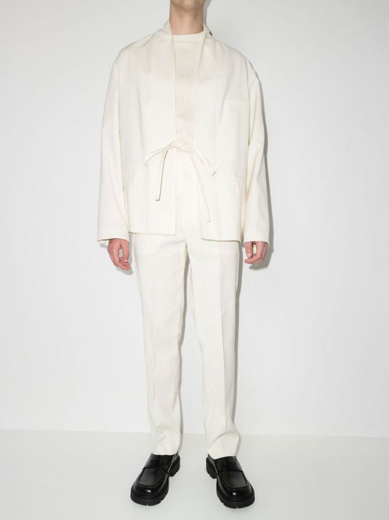 Slim-cut Tailored Trousers