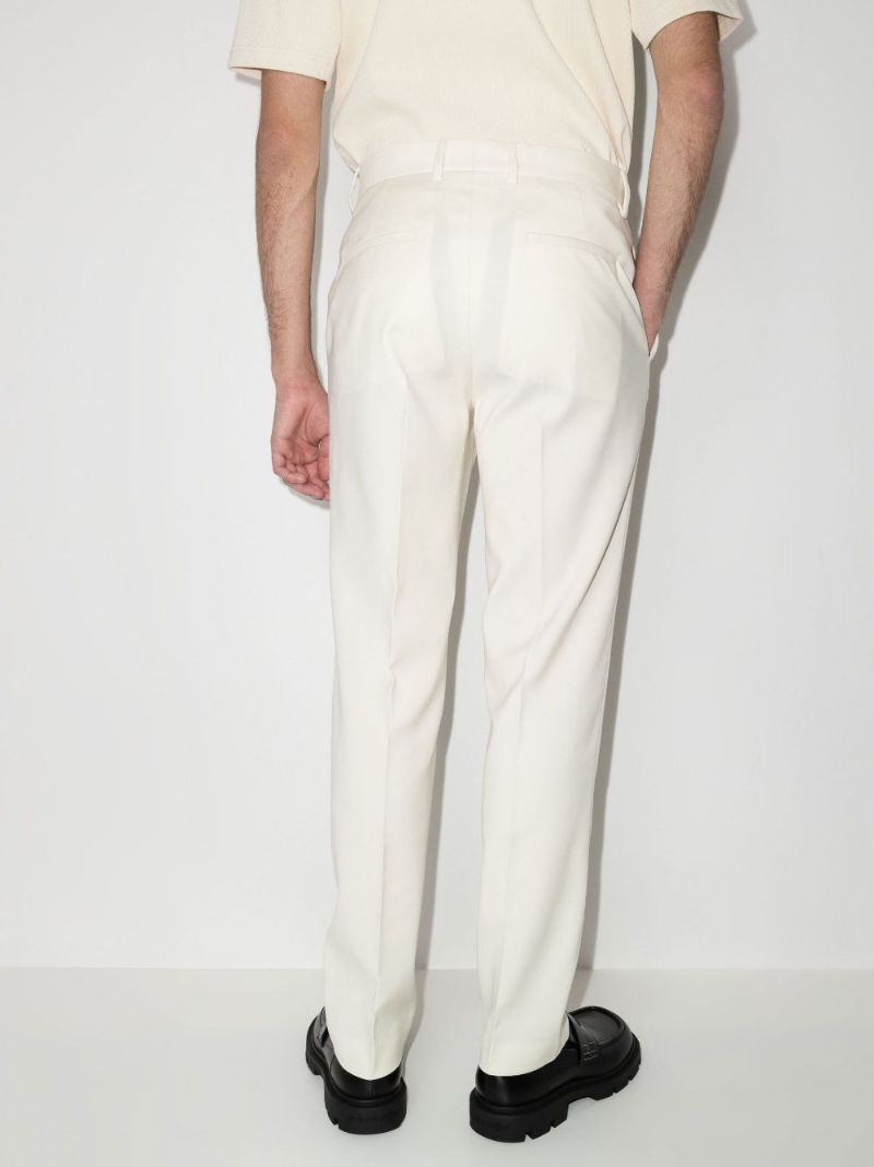 Slim-cut Tailored Trousers