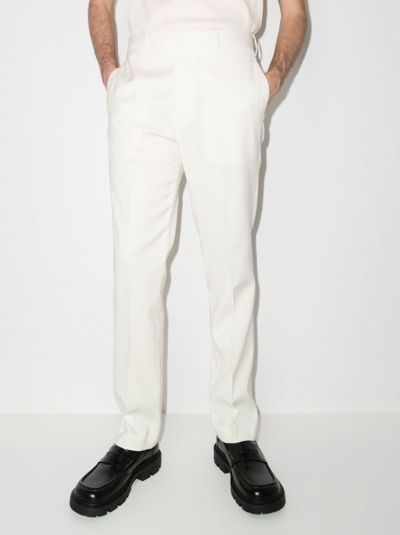 Slim-cut Tailored Trousers