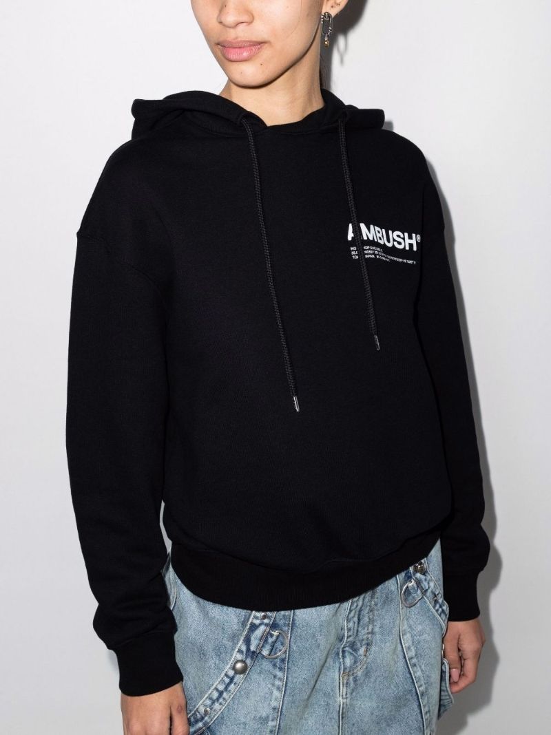 Workshop Logo Cotton Hoodie