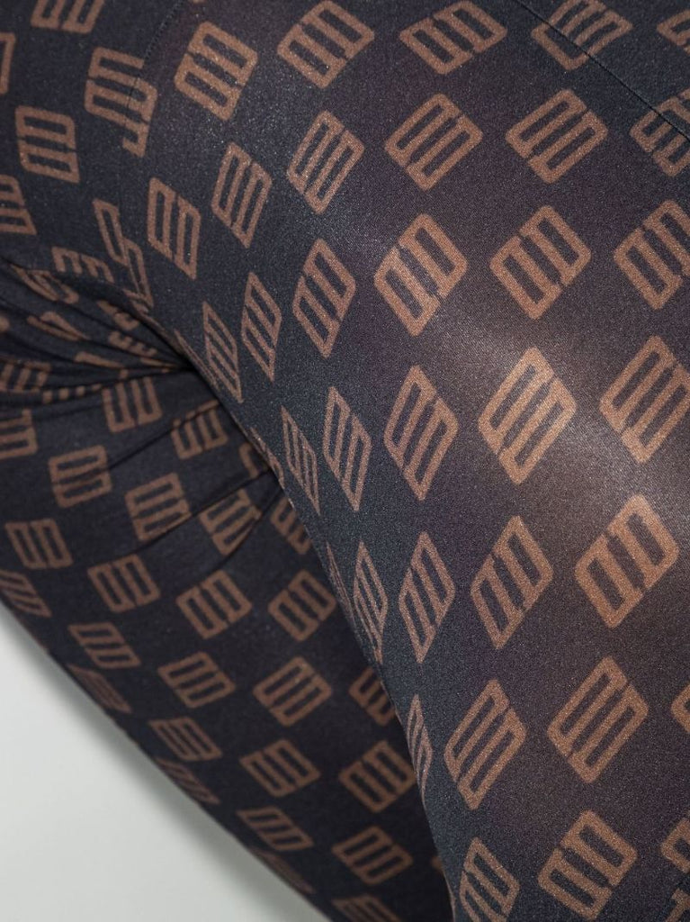 Monogram Print Catsuit
