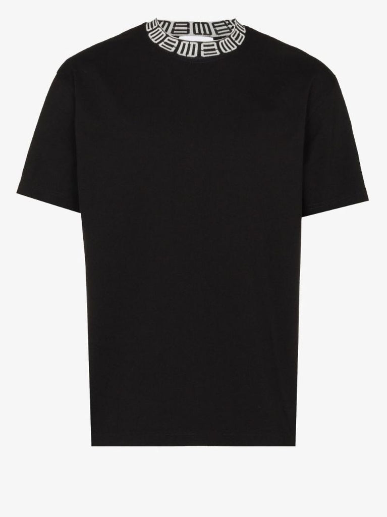 Monogram Collar Cotton T-shirt