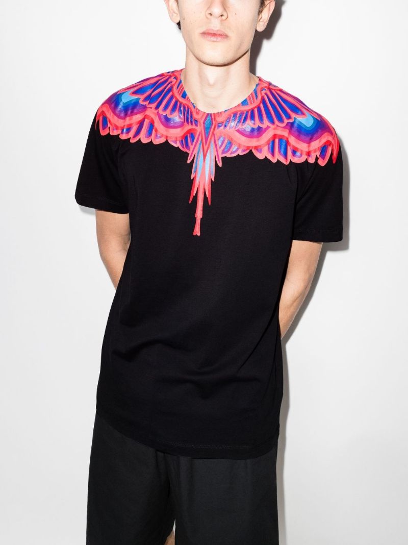 Curves Wings Cotton T-shirt