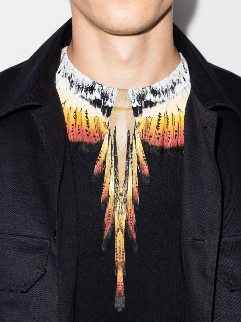 Solfolk Wings Cotton T-shirt