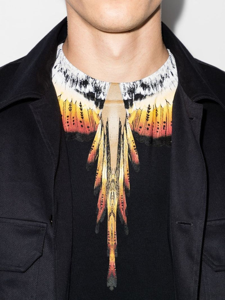 Solfolk Wings Cotton T-shirt