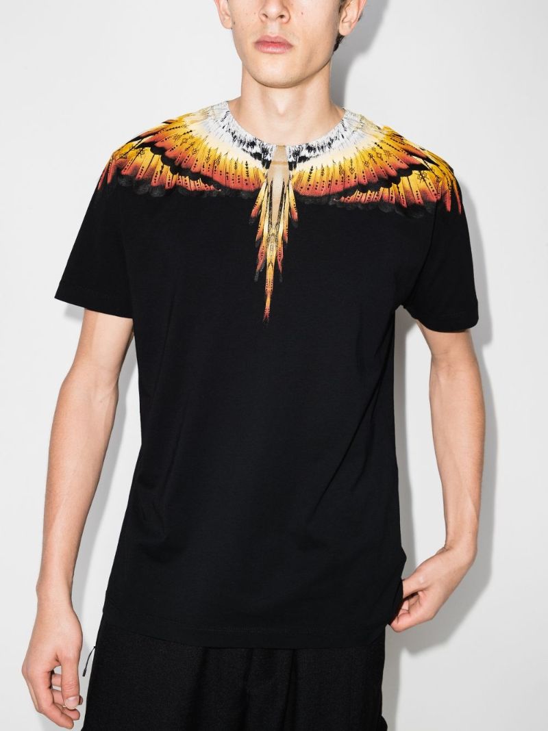 Solfolk Wings Cotton T-shirt