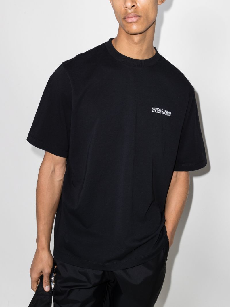 Tempera Cross Cotton T-shirt