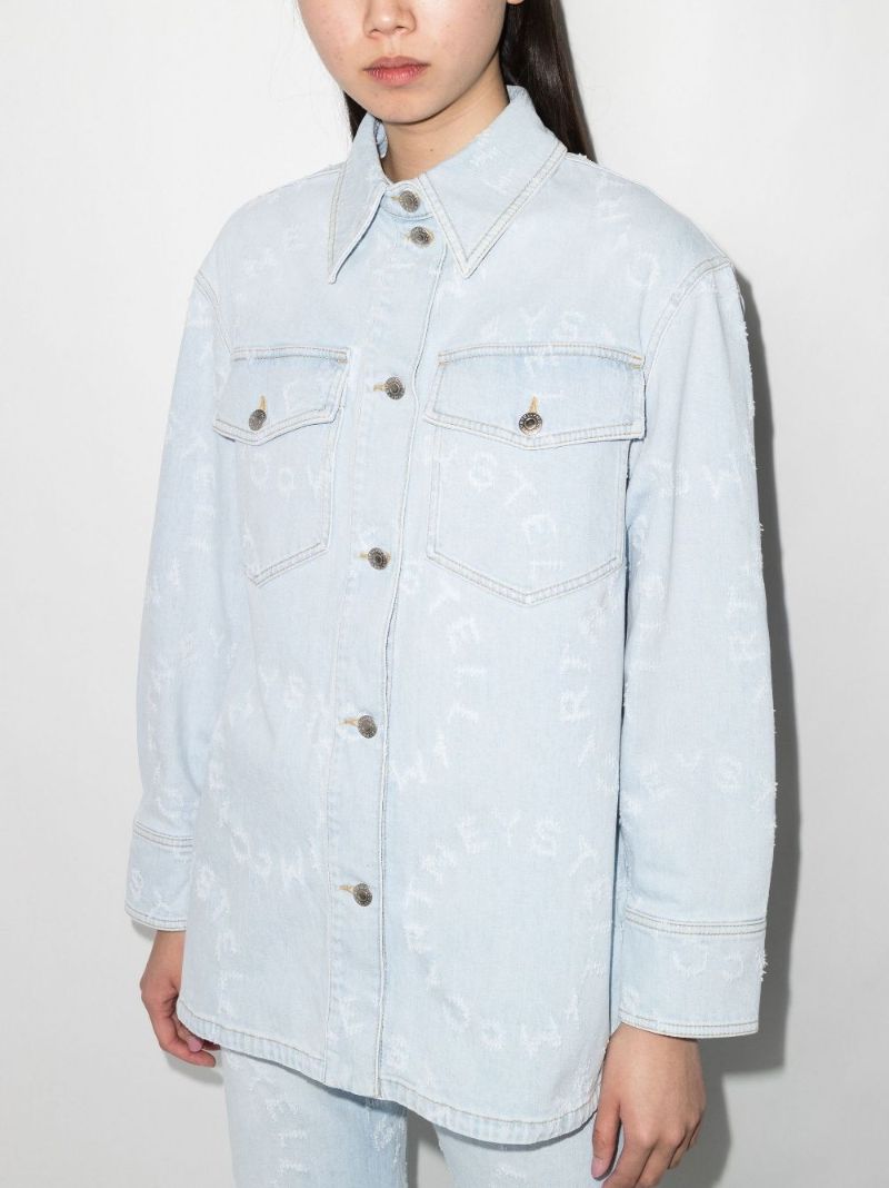 Logo Denim Shirt