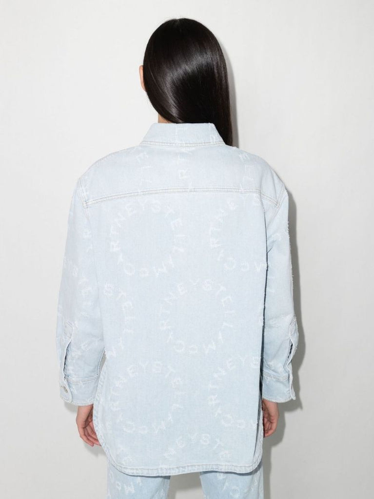 Logo Denim Shirt