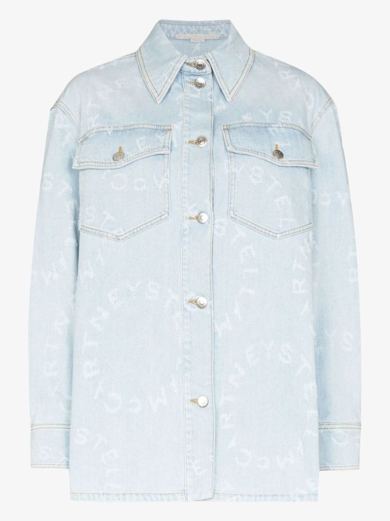Logo Denim Shirt