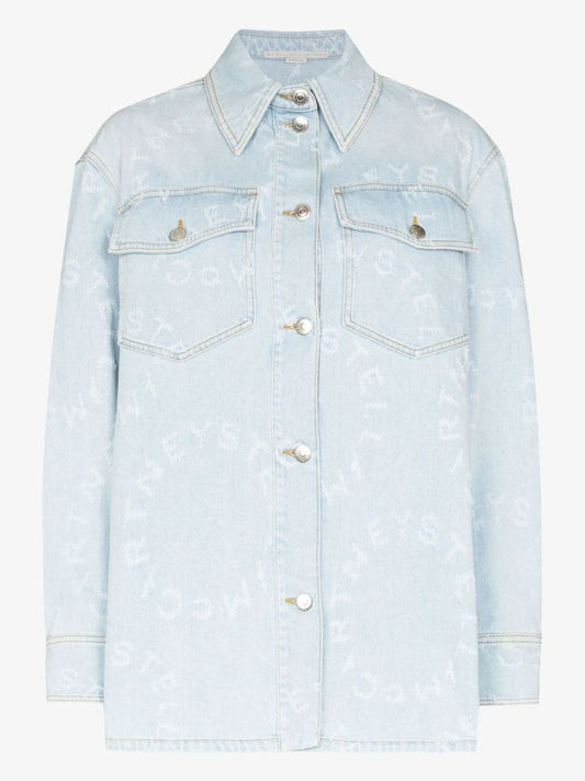 Logo Denim Shirt