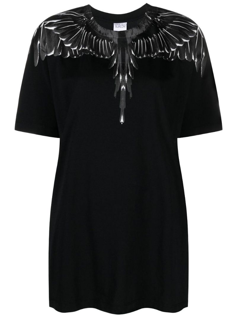 Black Icon Wings T-shirt