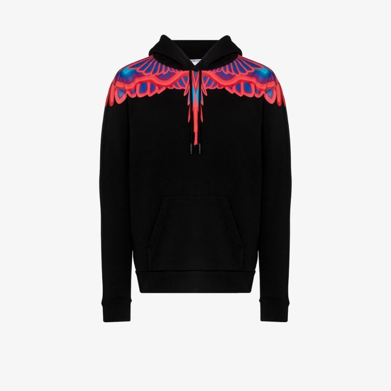 Curves Wings Cotton Hoodie