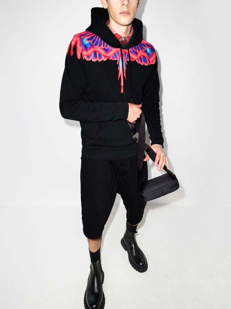 Curves Wings Cotton Hoodie