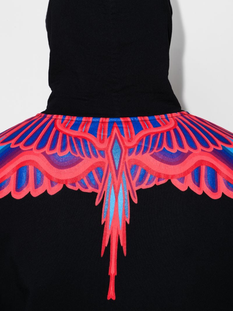 Curves Wings Cotton Hoodie