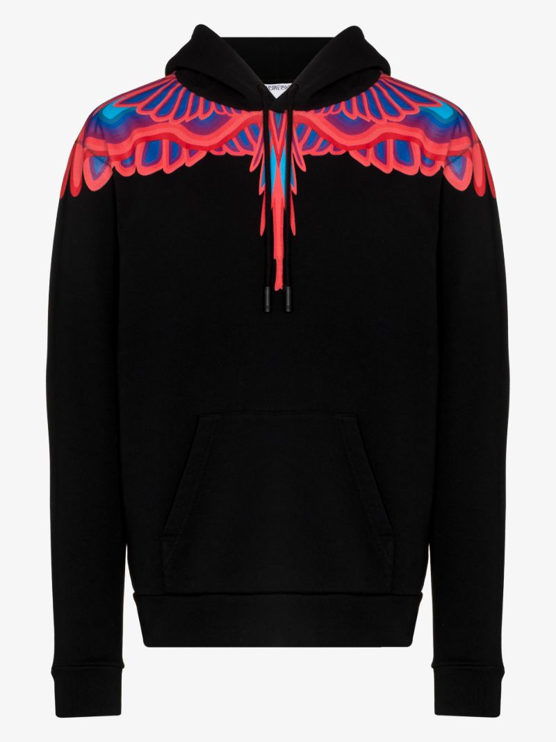 Curves Wings Cotton Hoodie