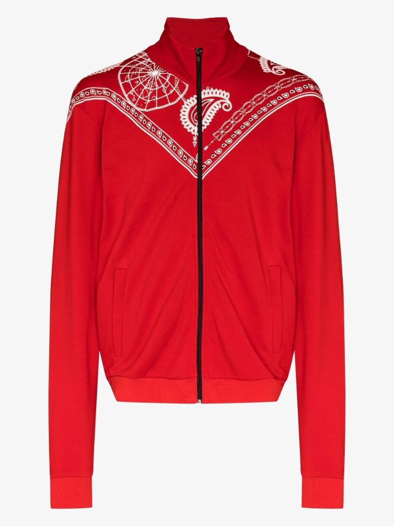 Bandana Printed Track Jacket
