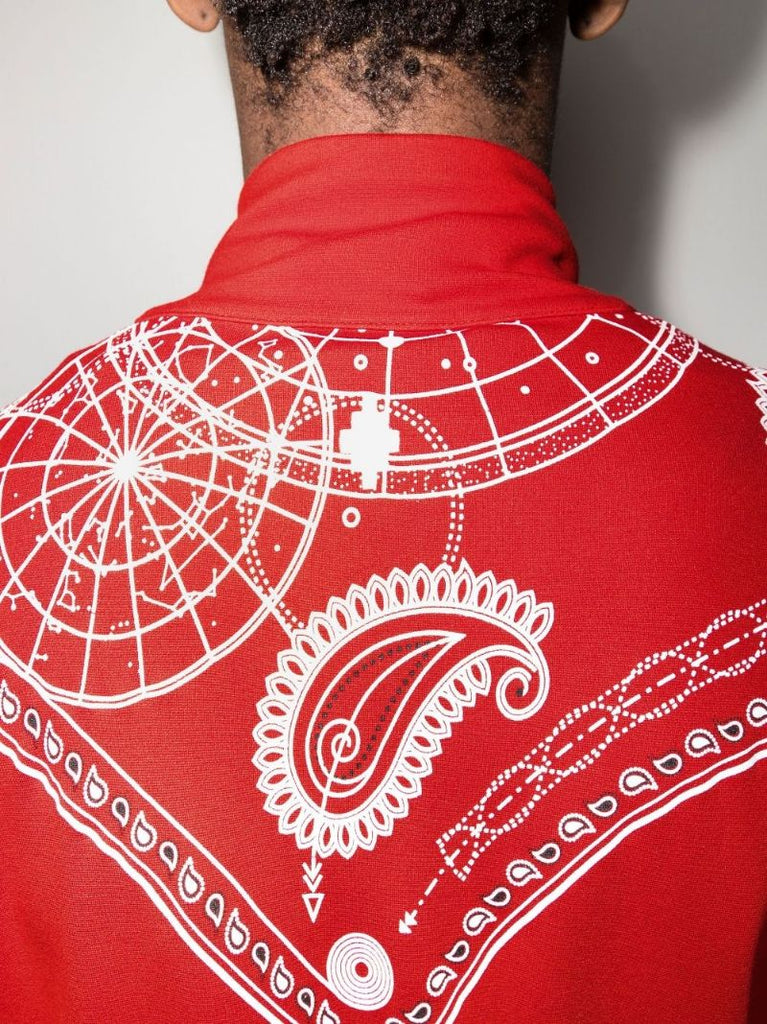 Bandana Printed Track Jacket