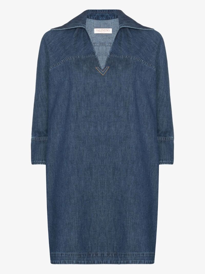 Vgold Denim Mini Dress