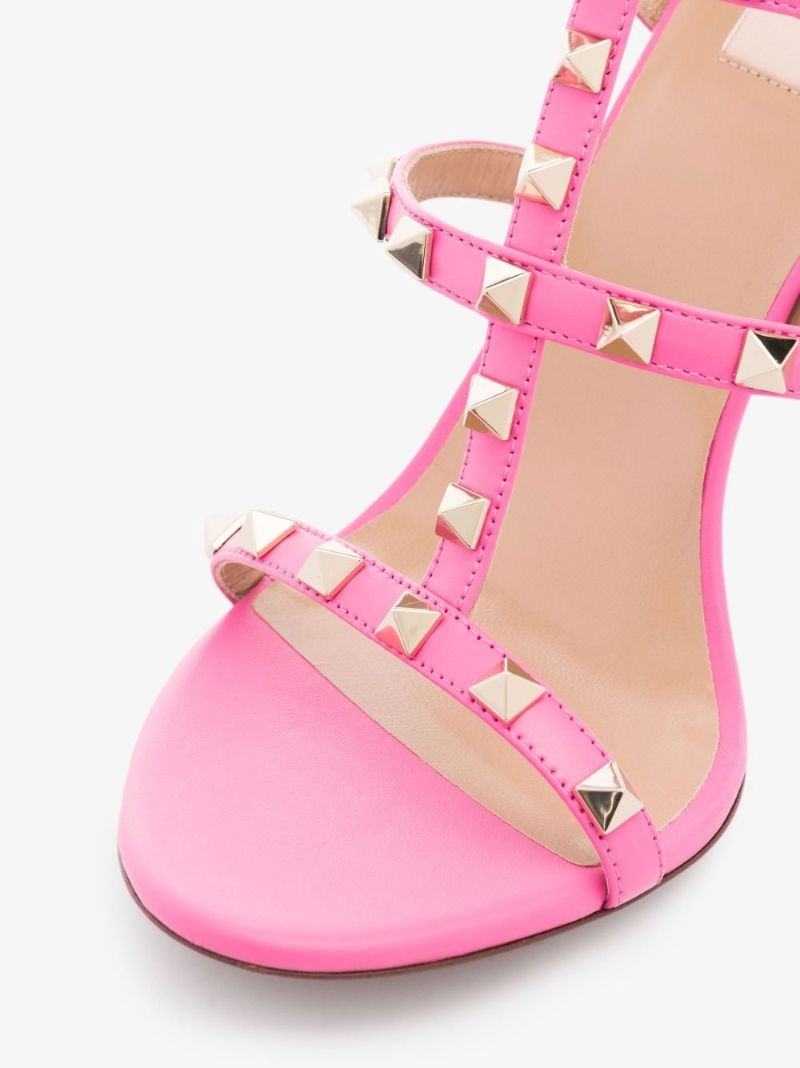 PinkÃ_x0082_Â rockstud 110 Leather Sandals