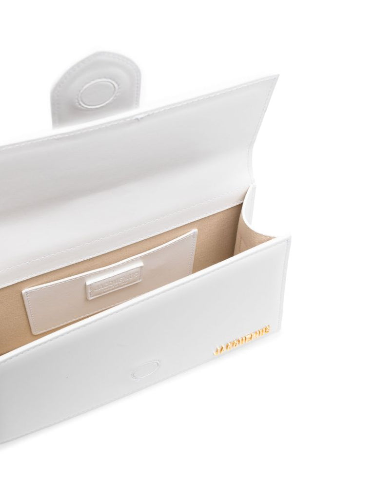 White Le Grand Bambino Leather Top Handle Bag