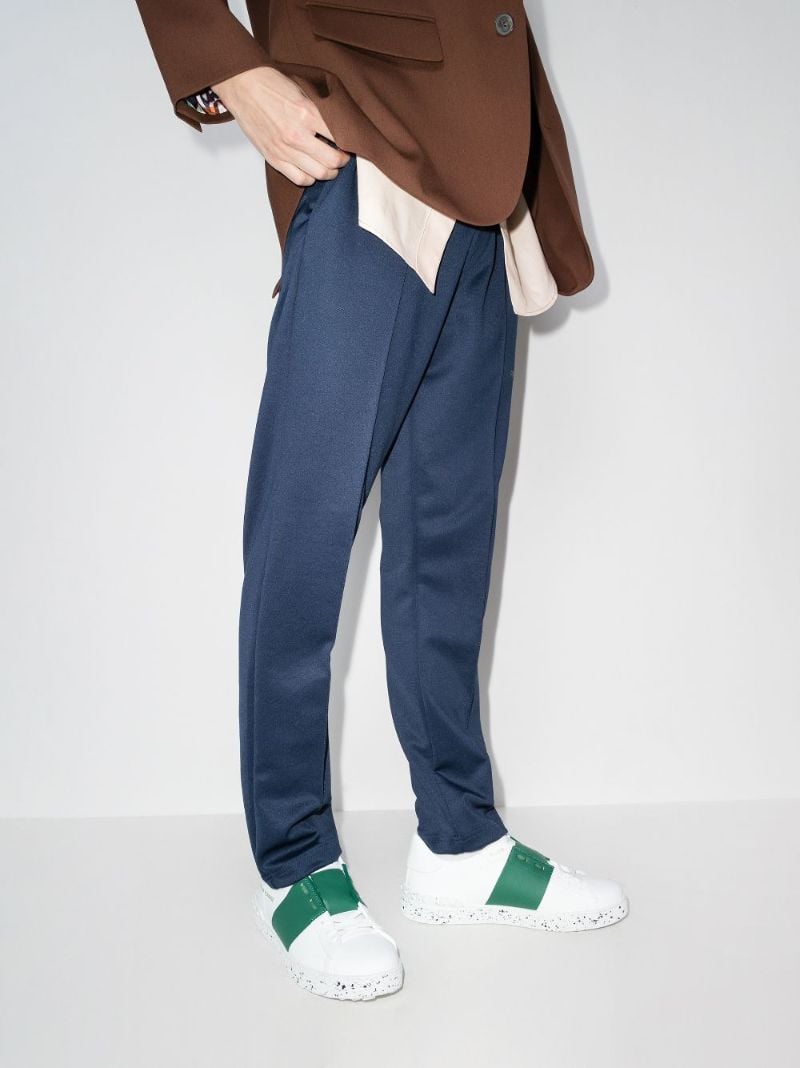 White Open for a Change Low Top Sneakers
