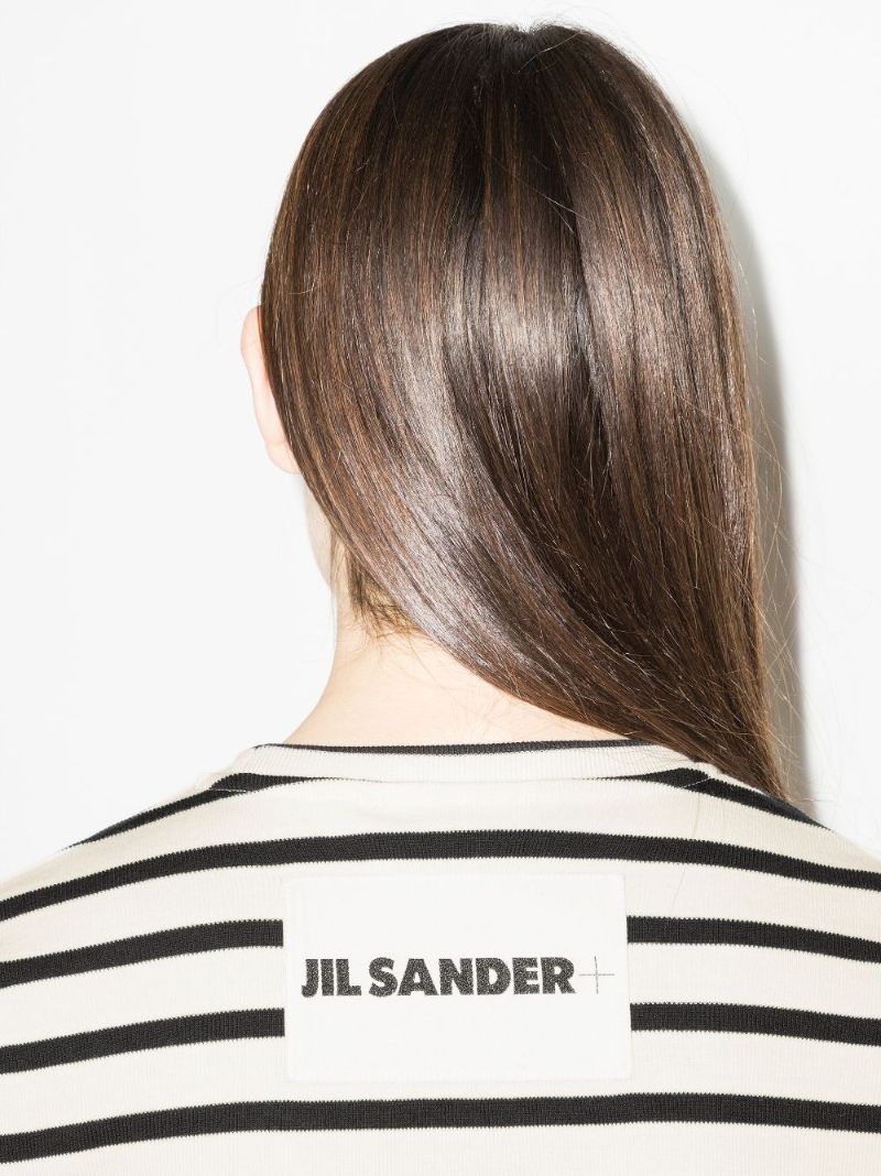 Plus Striped Cotton T-shirt