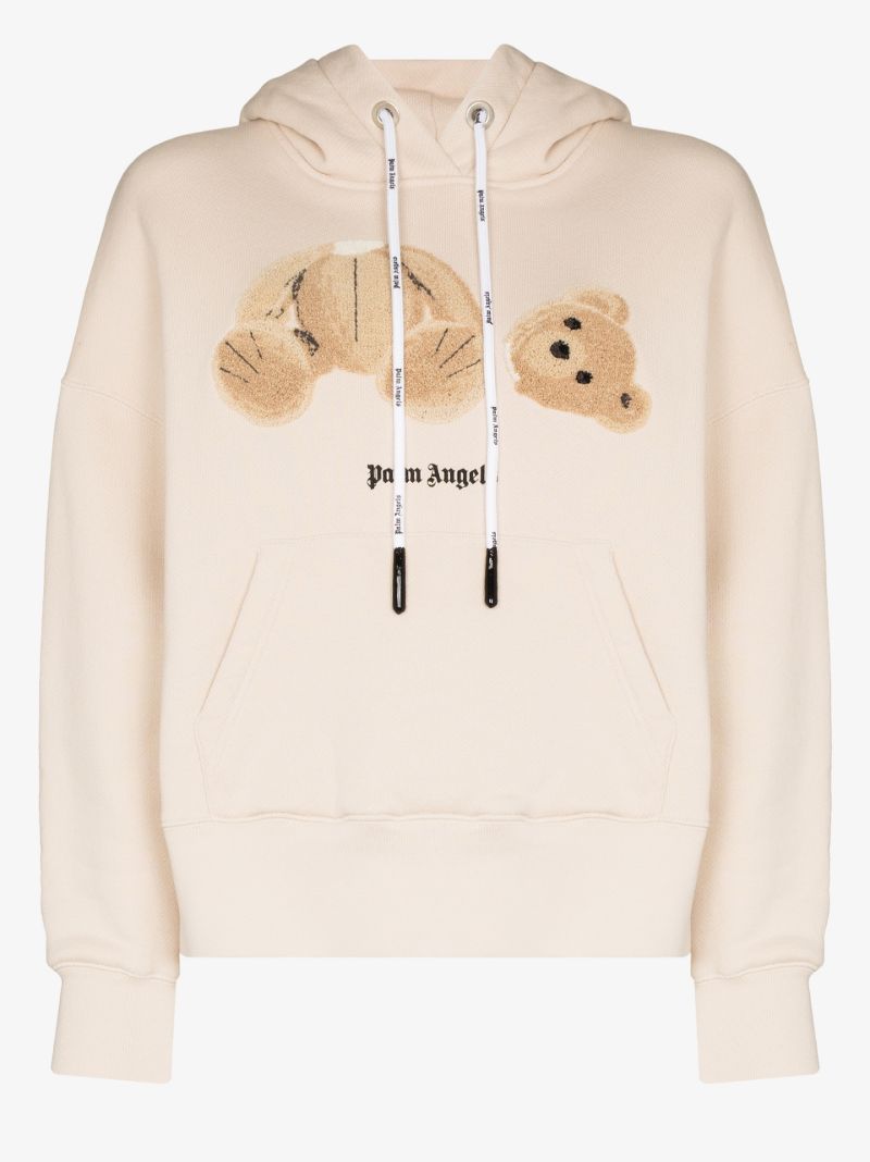 Bear AppliquÃ_x0083_Â© Hoodie