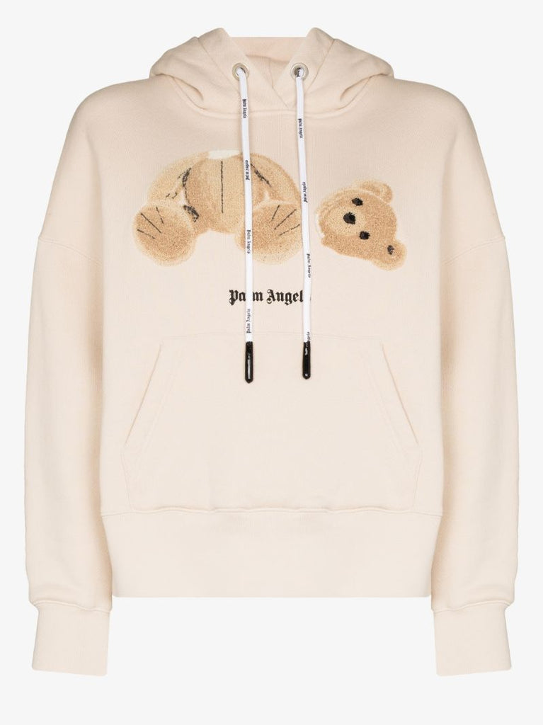 Bear AppliquÃ_x0083_Â© Hoodie