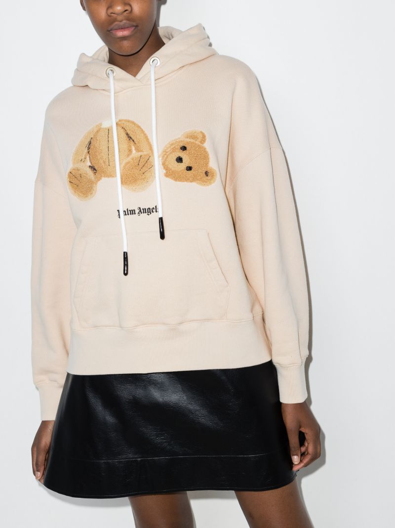 Bear AppliquÃ_x0083_Â© Hoodie