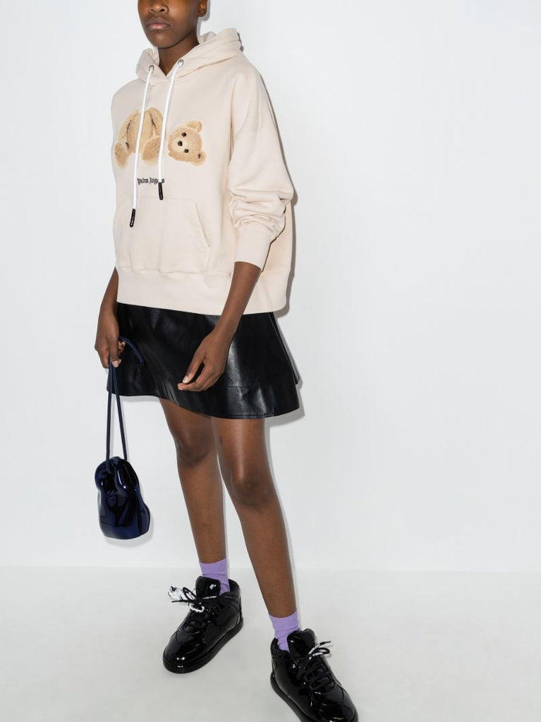 Bear AppliquÃ_x0083_Â© Hoodie
