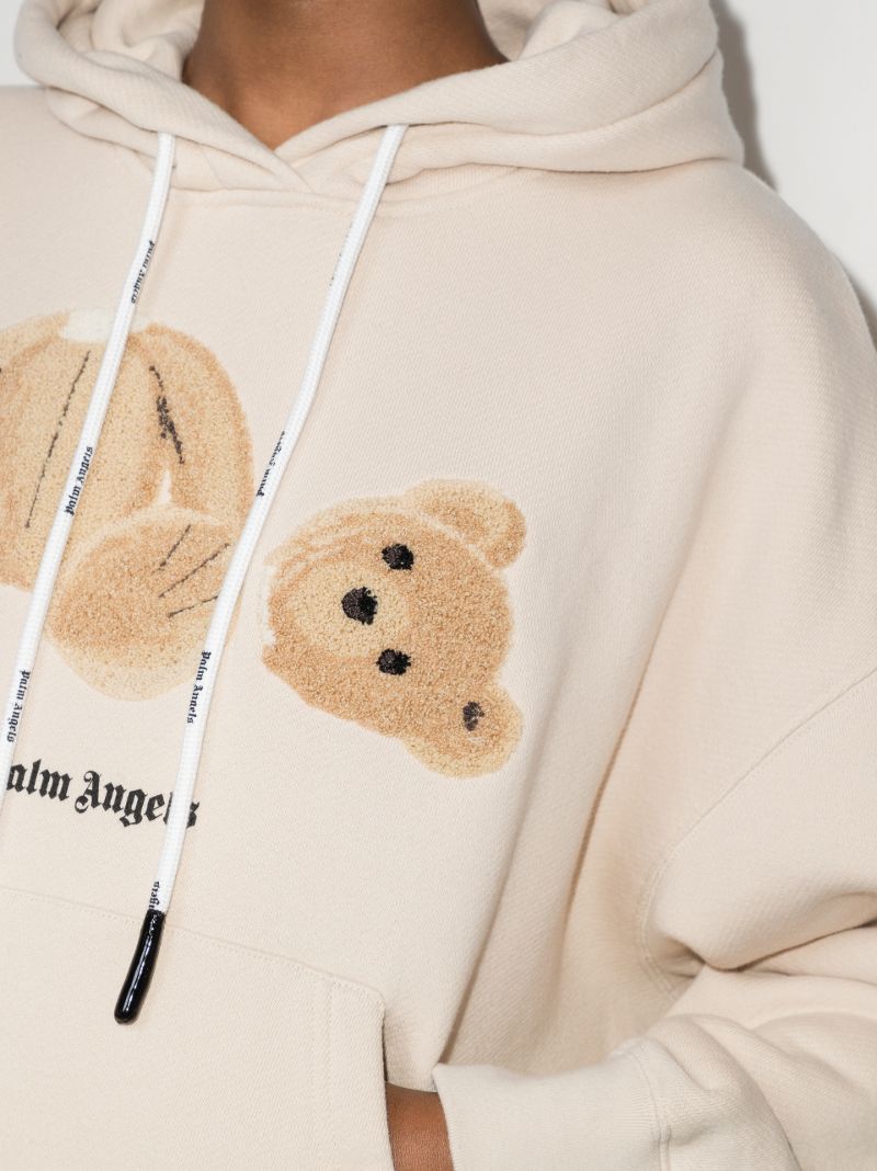 Bear AppliquÃ_x0083_Â© Hoodie