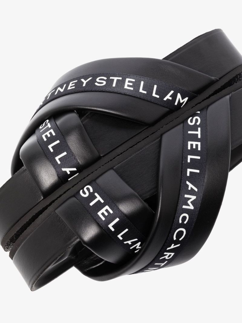 Black Vesta Logo Print Slides