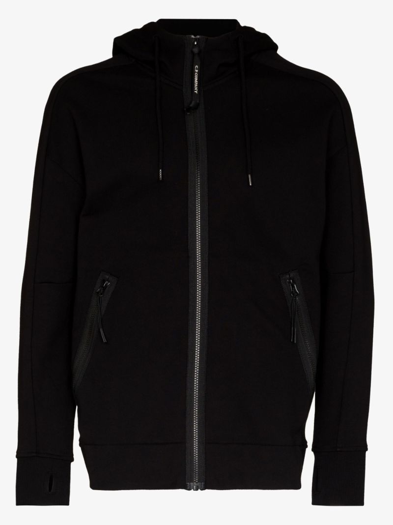 Zip-up Cotton Hoodie