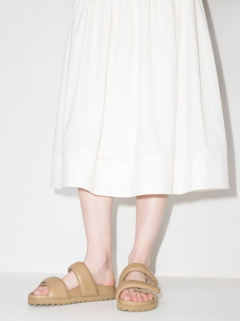 X Pernille Teisbaek Neutral Perni 11 Leather Sandals