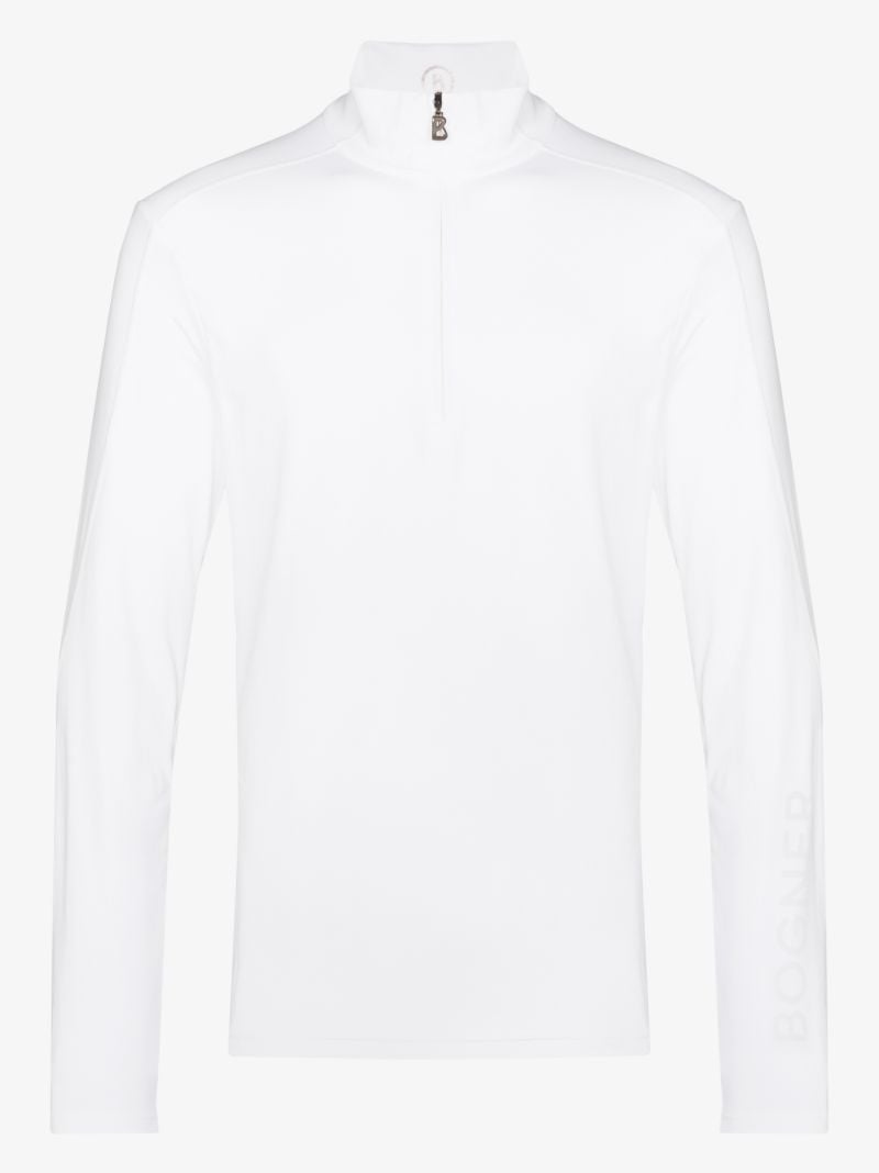 White Harrison Base Layer Top