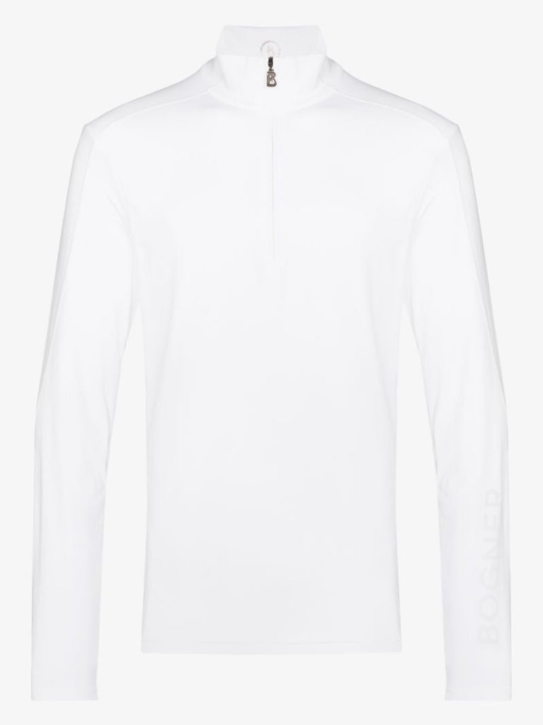 White Harrison Base Layer Top