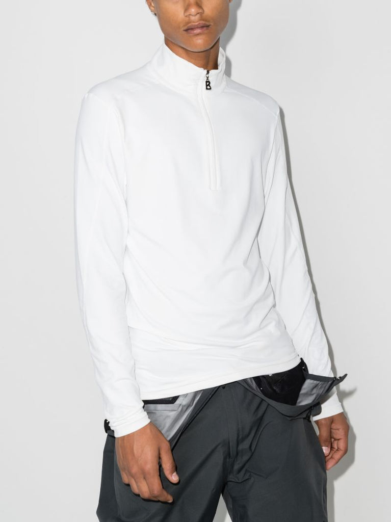 White Harrison Base Layer Top