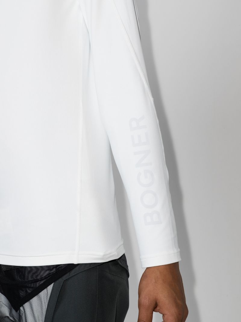 White Harrison Base Layer Top