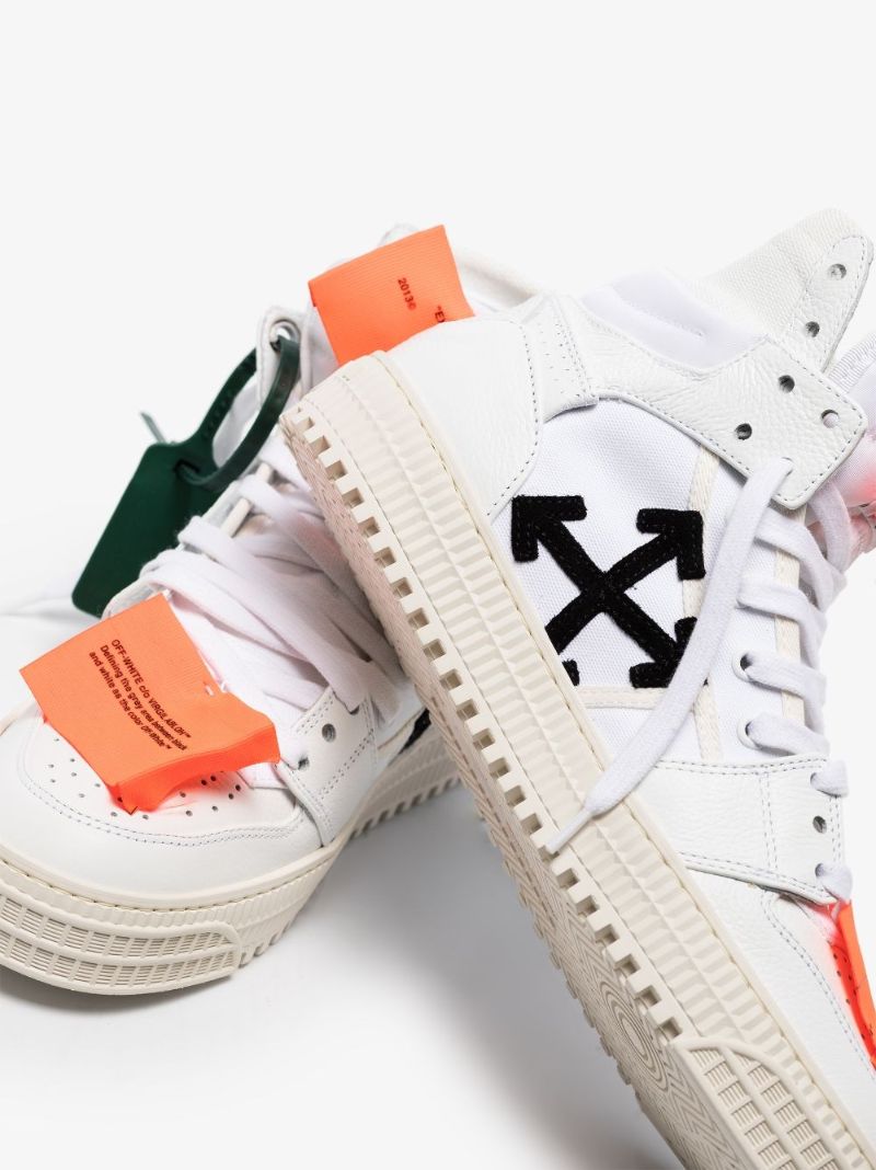 White Off-court 3.0 High Top Sneakers