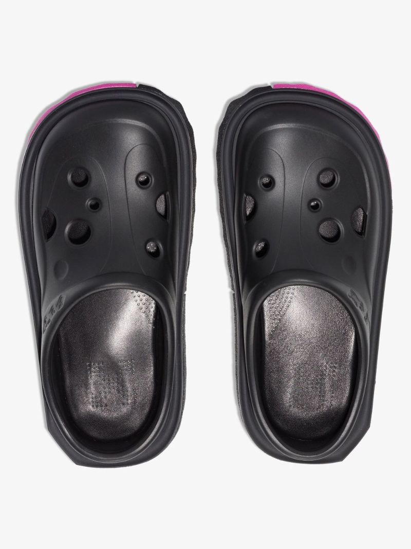 Black Spongesole Meteor Flatform Pumps