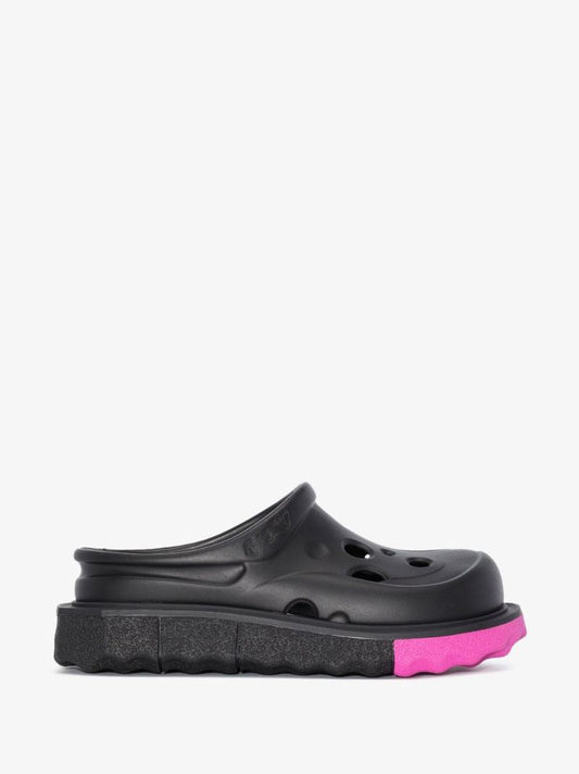 Black Spongesole Meteor Flatform Pumps