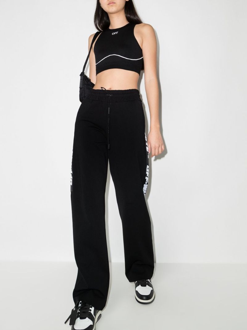 Logo Tape Track Pants