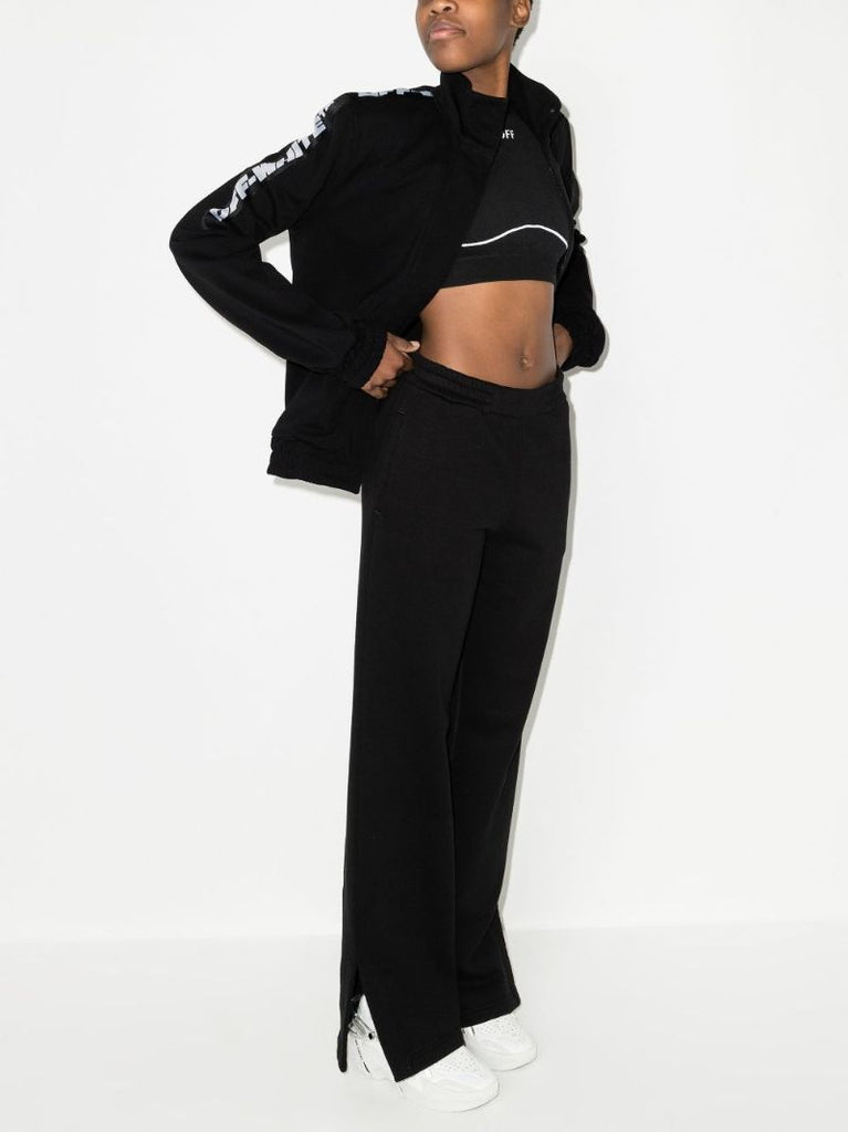 Logo Print Track Jacket