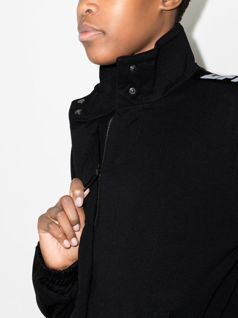 Logo Print Track Jacket